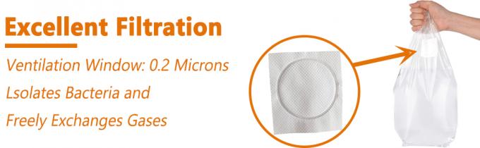 Autoclavable Plant Grow Bag Spawn Bags Farm Mushroom Spawn Bags 0.2microns Filter Patch Mushroom Substrate Bags 2