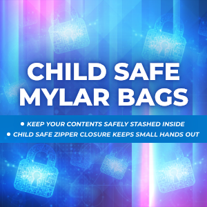 Loud Lock Child Safe Mylar Bags Food Storage Bags
