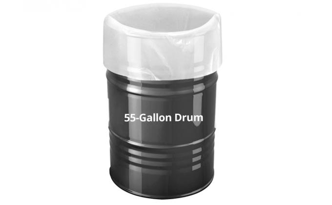 Flexible Round Bottom Gusset Aluminum Foil Plastic Bag Drum Liner Bags, Round Bottom, Square Bottom IBC Bag 1