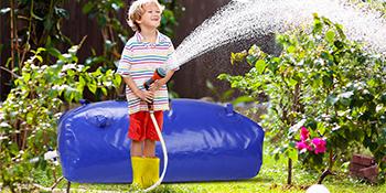 Outdoor Collapsible Flexitank Water Bladder, Water Bag Water Storage Tank Faucet Durable Water Storage Containers 1