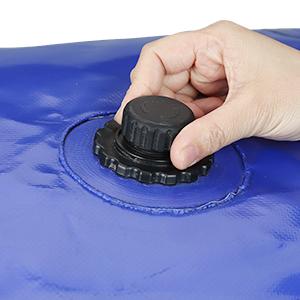 Outdoor Collapsible Flexitank Water Bladder, Water Bag Water Storage Tank Faucet Durable Water Storage Containers 3