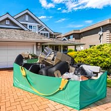 5 Ton Waste Garbage Collection Landscaping Garden Dumpster Skip Bag Super Sacks Custom Skip Dumpster PP Jumbo Bag 11