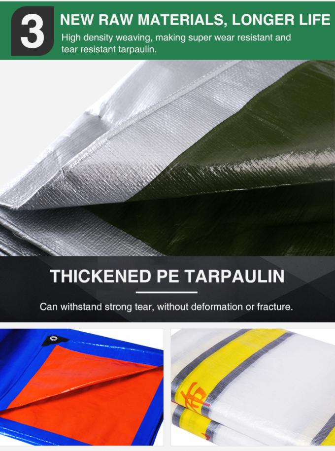Blue Color PE Tarpaulin Waterproof Awning Cloth Made In CHINA Hot Sale Long Life Tarpulins 1500D Car Cover 4