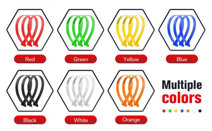 Plastic Truck Door Seal Security Seals Tamper Evident Tite-Lock Security Tags Numbered Safty Disposable Locks 4