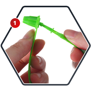 Plastic Truck Door Seal Security Seals Tamper Evident Tite-Lock Security Tags Numbered Safty Disposable Locks 6