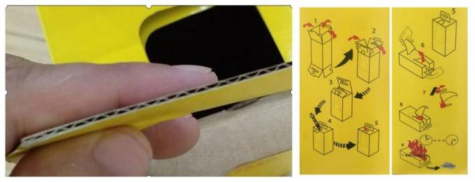 5L 10l Disposable Incinerator Box Corrugated Paper Boxes Syringe Needle Sharp Container Safety Box 4