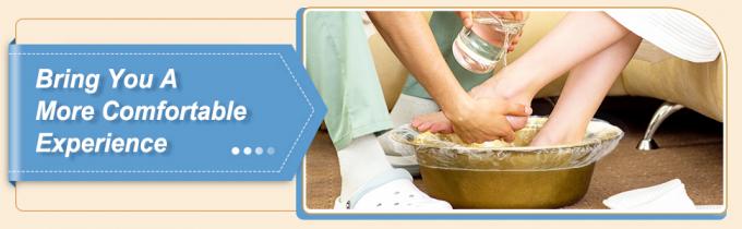 Disposable Pedicure Spa Liners, Clear Plastic Single Use Foot Spa Liners, Disposable Foot Tub Liner One-Off Foot Bath 6