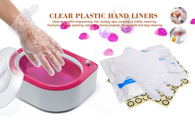 Paraffin Wax Liners Bags, Disposable Mitts Booties Plastic Socks And Gloves Liners For Hand & Foot Hot Wax 0