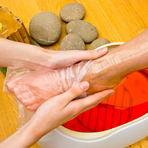 Paraffin Wax Liners Bags, Disposable Mitts Booties Plastic Socks And Gloves Liners For Hand & Foot Hot Wax 3