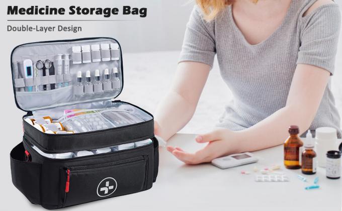 Travel Medicine Bag Organizer-Medicine Organizer Storage-Pill Bottle Organizer Storage-Medication Organizer 0