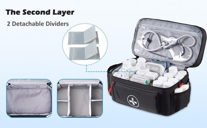 Travel Medicine Bag Organizer-Medicine Organizer Storage-Pill Bottle Organizer Storage-Medication Organizer 2