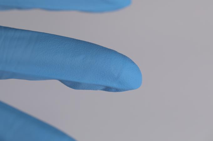 High Quality Free Samples Sky Blue Disposable Wholesale Medic Powder Free Long Sleeve Non Sterile Nitrile Gloves 5