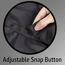 Adjustable Snap closure hair cutting cape