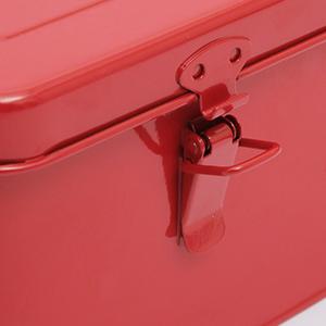 First Aid Kit Supplies Bin, Metal Medicine Storage Tin, First Aid Empty Box with Safety Lock Home Emergency Tool Set 9