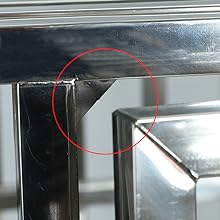 47 Inch Heavy Duty Stainless Steel Dog Cage High Anxiety Indestructible and Escape-Proof Dog Crate Kennel for Large 2