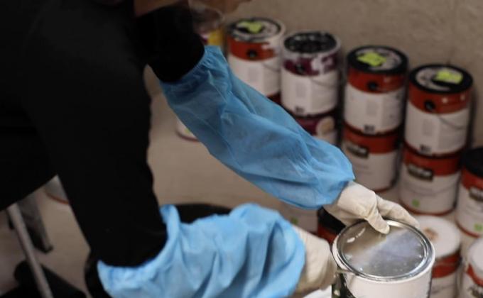 Non-Woven Hand Protector Elastic Closures Durable Arm Handpiece Waterproof Disposable Microporous Sleeve Cover 0