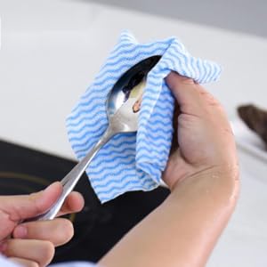 Eco Friendly Kitchen Cleaning Towels Nonwoven Dish Cloth Roll Disposable Washable Kitchen Cloths 2