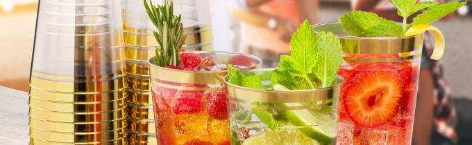 Factory Price Hight Quality Tumbler Cups In Bulk Juice Beverage Glasses Drinking Plastic Reusable Cups 0