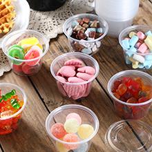 Portion Cups With Lids, Small Plastic Containers with Lids, Airtight Stackable Souffle Cups, Jello Shot Cups, Sauce 10