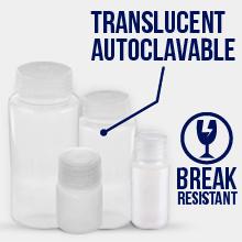 Reagent Bottle Laboratory Supplies PETG 5ml ,10ml,30ml,60ml,125ml Sterile Plastic Cell Culture Media Reagent Bottle 14