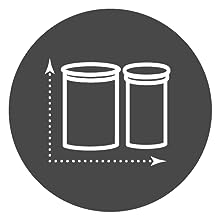 Empty Pill Bottles with Caps - Airtight 30 Dram Pop Top Bottles - Prescription Medicine Container - for Herbs, Candy 3