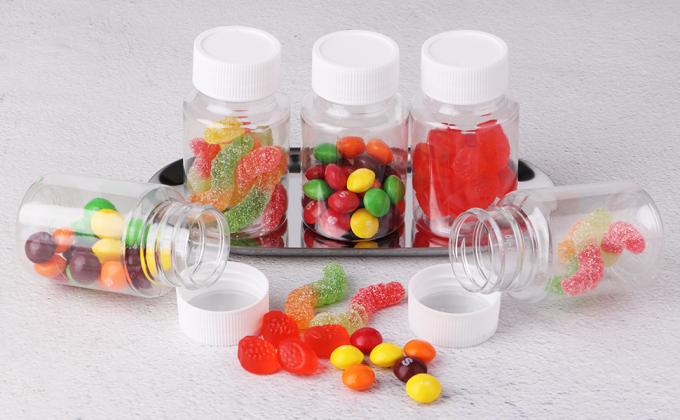 Clear Pill Bottle Plastic Medicine Bottle Empty Reagent Bottle Chemical Containers With Caps For Liquid Solid Powder 1
