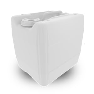 Tight Head Containers for Shipping, Transport, Storage, and Waste; 20L (5 Gallon), HDPE, 70mm Cap, UN 3H1, 1/EA 12