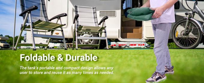 Emergency Water Storage Bladders - Large Capacity Soft Water Bag, Foldable Bladder Tank for Drought Resistant 2