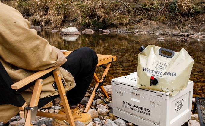 Collapsible Water Storage Carrier - 1.9 Gallon Portable Container with Spigot, Camping Water Bag for Outdoors Hiking 10