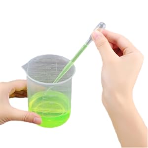 Plastic Graduated Cylinders And Beakers 5 Pipettes, 10ml 25ml 50ml 100ml Cylinders, 50ml 100ml 250ml 500ml 1000ml 7