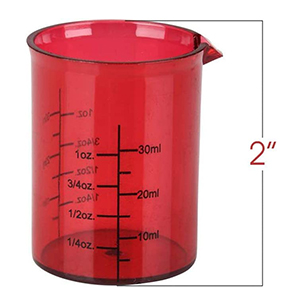 Chemistry Glass Set, 4 Plastic Laboratory Glasses, Funny Scientific Gifts, Cool Chemistry Graduation Gag Gift 2