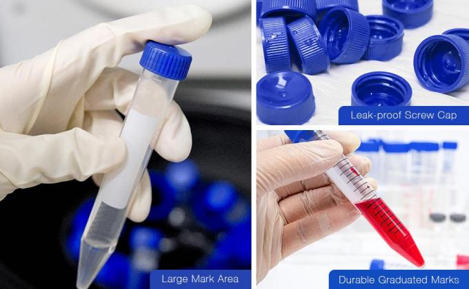 Centrifuge tubes detail 