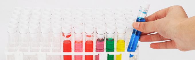 Plastic Test Tubes With Rack And Caps, 16 X 100mm With Holder For Scientific Experiments, Beads Liquid 6