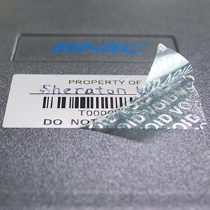 Transfer Tamper Evident Security Warranty Void Stickers/Labels/Seals (Red, 1 X 3.35 Inches, Serial Numbers) 3