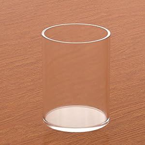 Acrylic Pen Holder 2 Pack,Clear Desktop Pencil Cup Stationery Organizer For Office Desk Accessory -Round 0