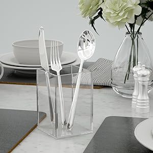 Acrylic Box, C;Ear Box Pen Holder Medical Pack,Clear Desktop Pencil Cup Stationery Organizer For Office Desk Accessory 4