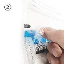 Custom Logo Size ICAO Manufacturer Tamper Proof Evidence Bags Security Sealed Shopping Steb Duty Free 5