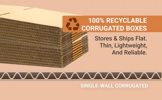 Shipping Boxes Large 24"L X 16"W X 12"H, 10-Pack | Corrugated Cardboard Box For Packing, Moving And Storage 1