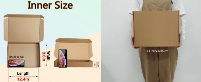 Brown Corrugated Cardboard Literature Mailer Box For Packaging, Mailing, Business Mailing Packing Literature Mailer 8