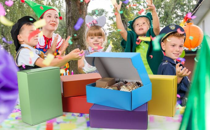 Yellow Shipping Boxes, Cardboard Gift Boxes With Lids For Wrapping Giving Women Men Presents, Corrugated Mailer 3