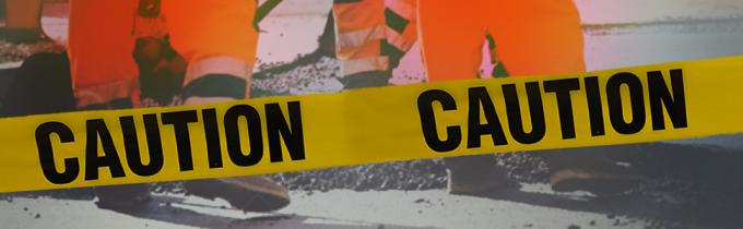 Biohazard High Visibility Tape Halloween Decoration Tape for Haunted Houses, Yard Décor, Parties | Caution 0