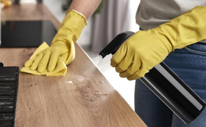 Plastic Spray Bottles Black For Cleaning Solutions 16 Oz (Pack Of 4), Heavy Duty Refillable Reusable Empty Spray 0