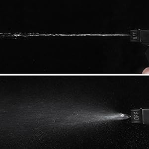 Plastic Spray Bottles Black For Cleaning Solutions 16 Oz (Pack Of 4), Heavy Duty Refillable Reusable Empty Spray 4