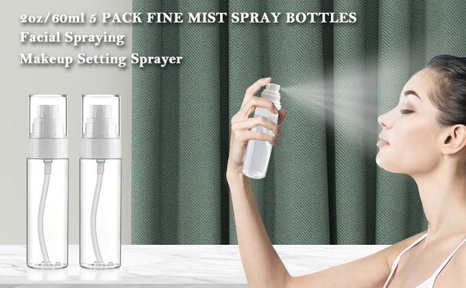 Spray Bottle Plastic Spray Bottles 3.4oz/100ml 2Pack Makeup Setting Sprayer TSA Approved Empty Cosmetic Refillable 0