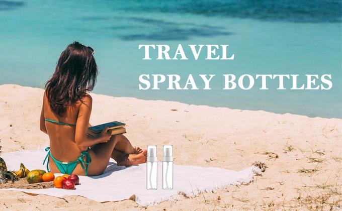 Spray Bottle Plastic Spray Bottles 3.4oz/100ml 2Pack Makeup Setting Sprayer TSA Approved Empty Cosmetic Refillable 4