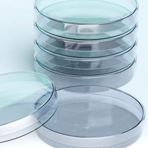 Sterile Petri Dishes With Lids (90 X 15 Mm), 2ml Plastic Pipettes For Lab Analysis, School Projects, Blood Samples 0