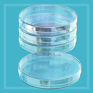 Sterile Petri Dishes With Lids (90 X 15 Mm), 2ml Plastic Pipettes For Lab Analysis, School Projects, Blood Samples 2