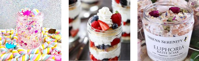 Containers With Lids Plastic Jars Containers For Slime With White Water-Tight Lids And Stickers Mini Storage For DIY 1