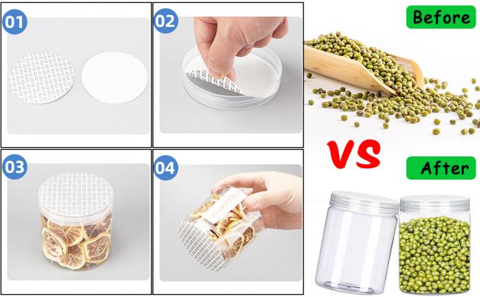 Containers With Lids Plastic Jars Containers For Slime With White Water-Tight Lids And Stickers Mini Storage For DIY 8