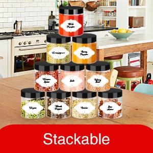 Plastic Pot Jars Round Clear Leak Proof Plastic Container Jars with Lid for Travel Storage, Eye Shadow, Nails, Paint 2